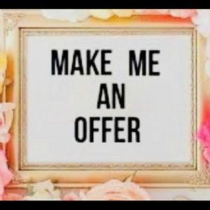 Offers welcome!